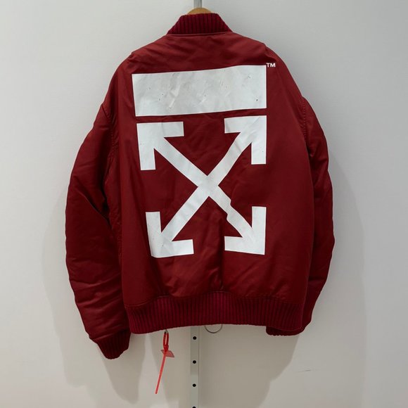 Off-White Red Arrows Bomber Jacket - Picture 2 of 3